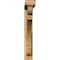 Ekena Millwork Olympic Block Rough Sawn Bracket w/ Offset Brace, Western Red Cedar, 4"W x 26"D x 26"H BKT0402X26X26OLY05RWR - alternate 3